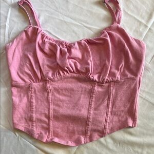 Hollister Pink Crop Top